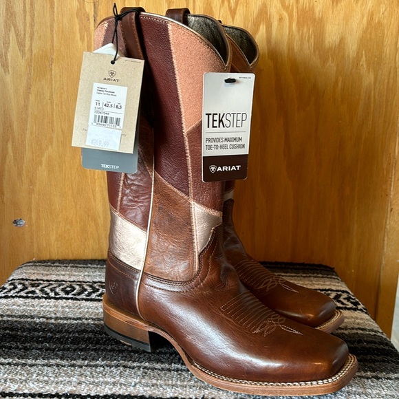 Ariat Shoes - Ariat Frontier Patchwork Western Boot Rodeo Cowgirl Festival Size 11 NWT